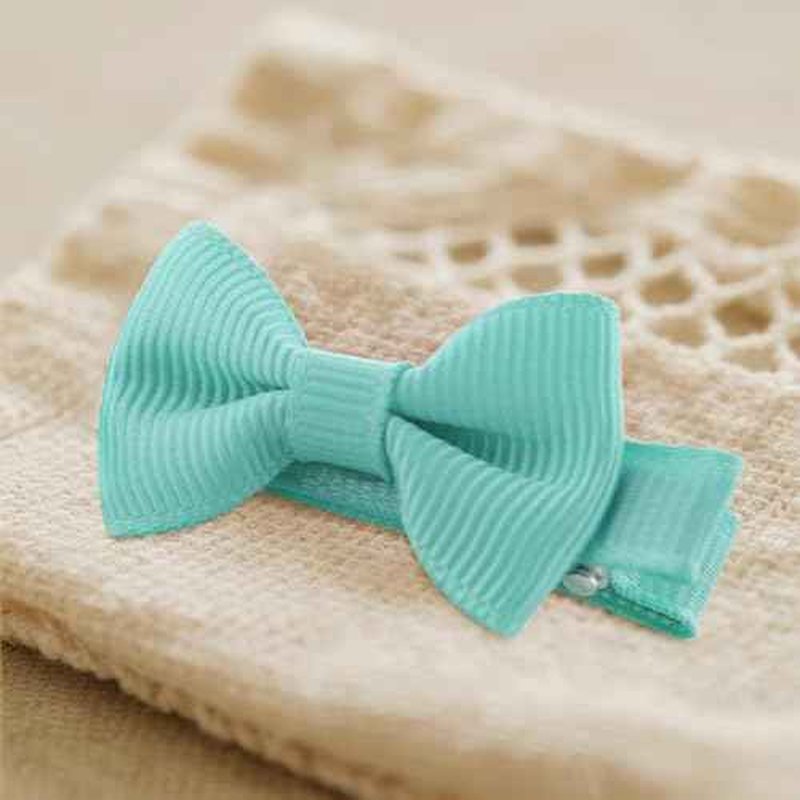Toddler Hair Bows for Girls: 4.5cm Grosgrain Ribbon Lined Clips 60Pcs (30 pairs)