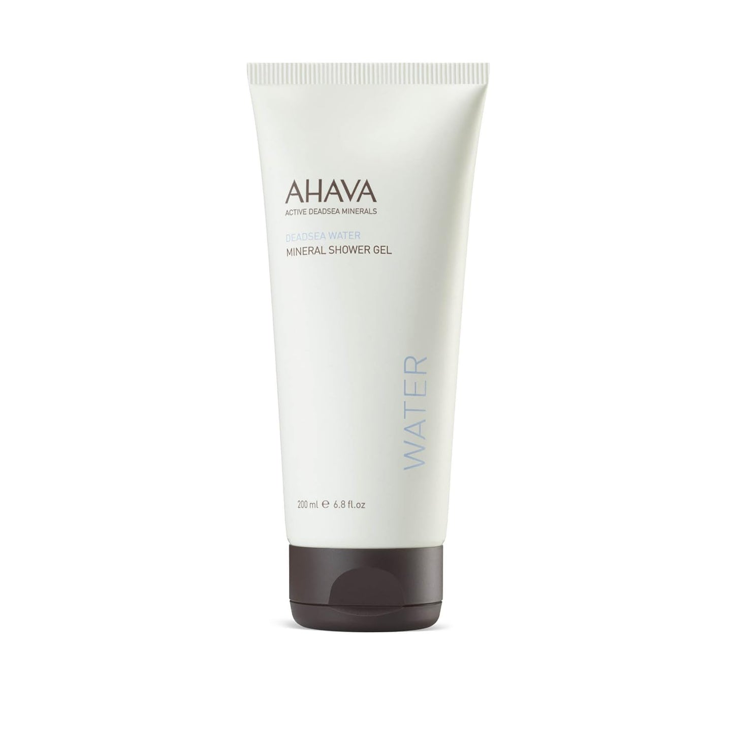 AHAVA Dead Sea Water Mineral Shower Gel, Original - Refreshes & Relaxes, Washes Away Dirts & Impurities, Enriched with Exclusive Mineral Blend of Dead Sea, Osmoter & Zinc, 6.8 Fl.Oz