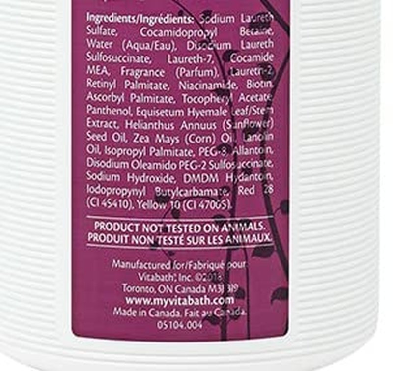 Vitabath Plus Moisturizing Bath & Shower Gel - Deeply Hydrating Body Cleanser with Replenishing Oils | 21 oz