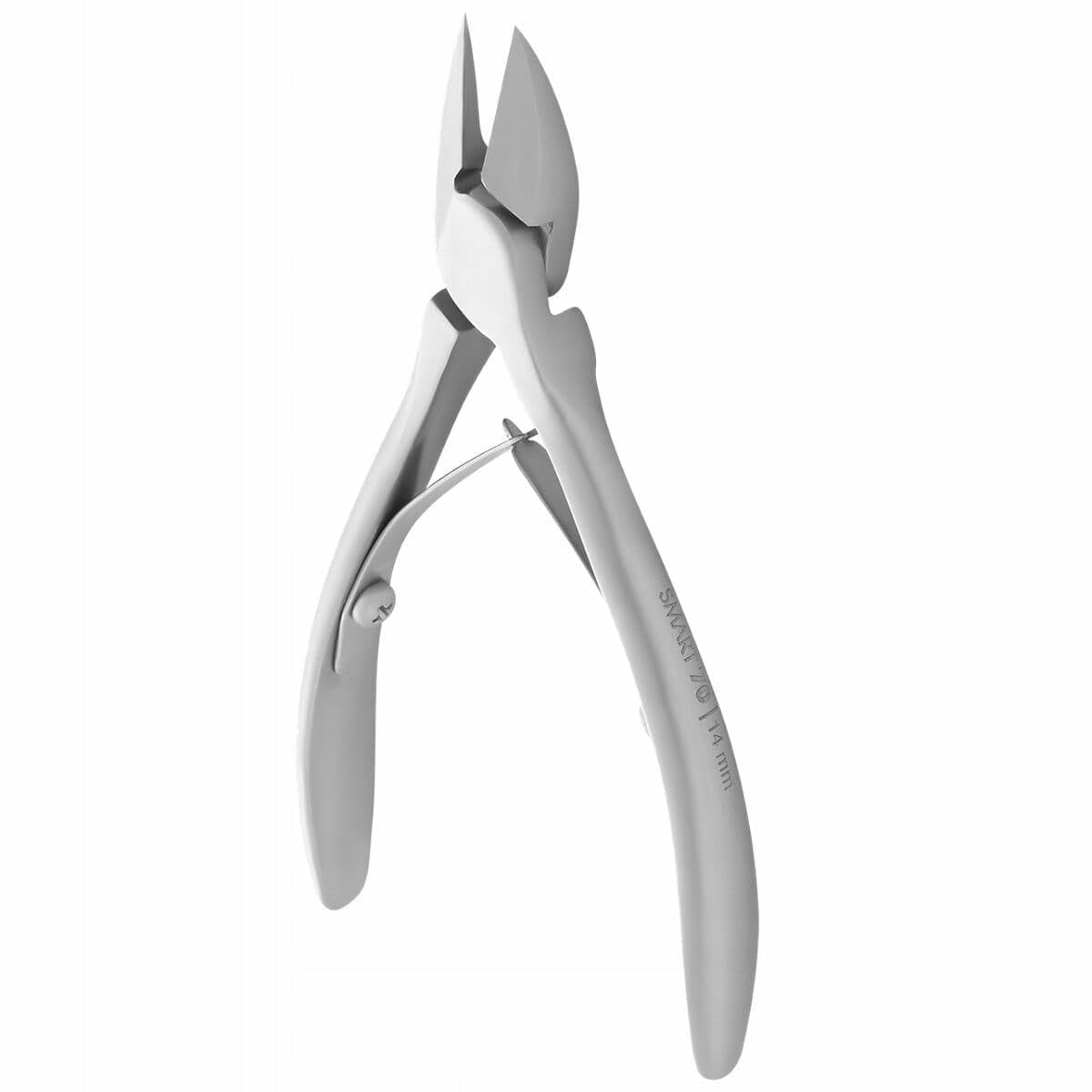 STALEKS PRO Smart 70 14mm Professional Nail Nippers – High Alloy Stainless Steel Nippers for Manicure & Pedicure
