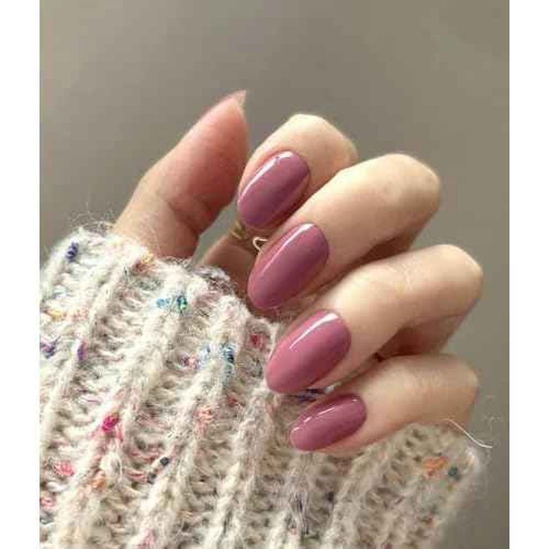 Nail Polish Strips - 22 Pcs Salon Quality Gel Nail Stickers - Long Lasting Wraps (Drama Queen Jam Pink)
