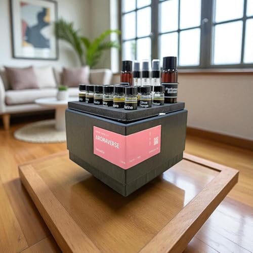 SENSUELLE | DIY Perfume Making Kit | Women Eau De Parfums | Create 3 Custom Alluring Scents | Sensual, Musky & Rosy Notes | Portable Refillable Mist Bottles | Make 3 x 8ml