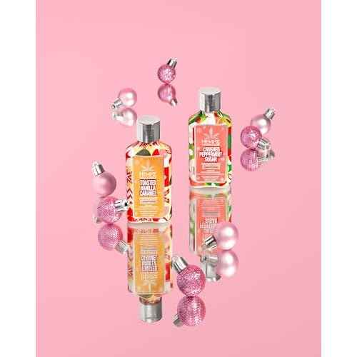Hempz Mini Sweet Treats, Holiday Lotion Gift Set, Vanilla Caramel and Crushed Peppermint Mini Body Lotion, 2.25 oz