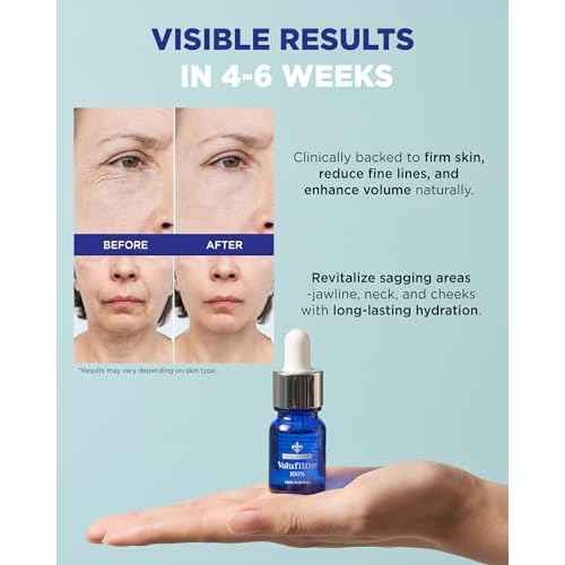 100% Volufiline Ampoules ? Advanced Firming & Lifting Facial Ampoule from France Sederma, Intense Hydration & Skin Rejuvenation for Youthful, Perfect for Layering & DIY, 0.33 fl.oz (10ml) 3 Pack