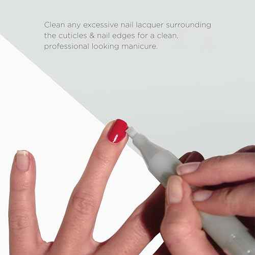 OPI Correct Clean Up | Refillable Nail Polish Remover Corrector Pen | Gentle & Non-Drying Formula | Includes Replacement Tip | 0.13 fl oz