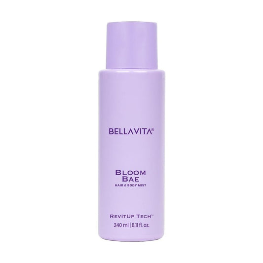 Bellavita Luxury Bloom Bae Hair & Body Mist for Women | Sweet Floral Body Spray | Long-Lasting Hair and Body Mist | Hydrating, Alcohol-Free Perfume Mist | 8.12 fl.oz | 240 ml