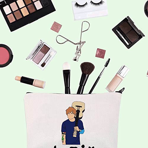 FOTAP Ed Singer Inspired Makeup Bag Ed Subtract Divide Multiply + - x ¡À Merch Music Gift Ed Singer Fan Gift Music Gift Album Gift EdSinger Zipper Pouch (+- singer)