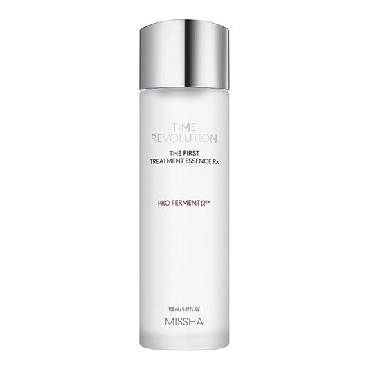 MISSHA Time Revolution The First Essence RX (4th Gen) 5.07 Fl oz/150ml, Korean Face Essence, Hydrating Facial Toner, Skin Smoothing & pH Balancing Toner for All Skin Types