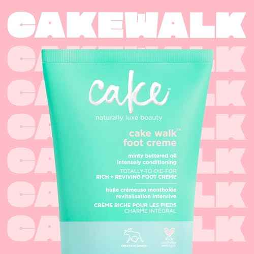 Cake Beauty Walk Triplemint Foot Cr?me, 3.5 Fluid Ounce