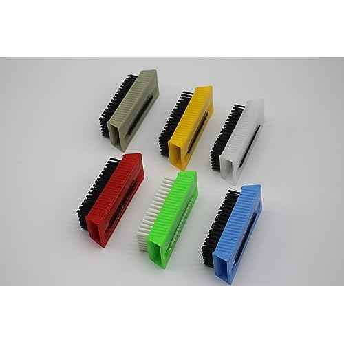 6 Pieces Hand Scrub Brushes for Cleaning Fingernail Nail Brush Soft for Men Non Disposable Scrub Brush Heavy Duty Plastic Cleaning Brushes for Hands Nail Cleaning (6 PCS)