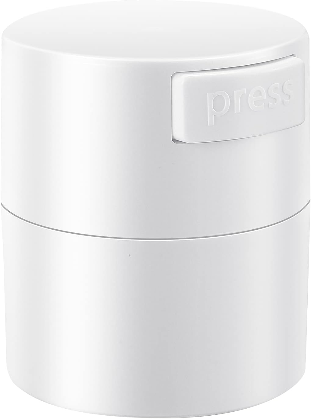 Eyelash Glue Jar - Sealed Eyelash Extension Container for Makeup | Cosmetic Storage Tank (White)