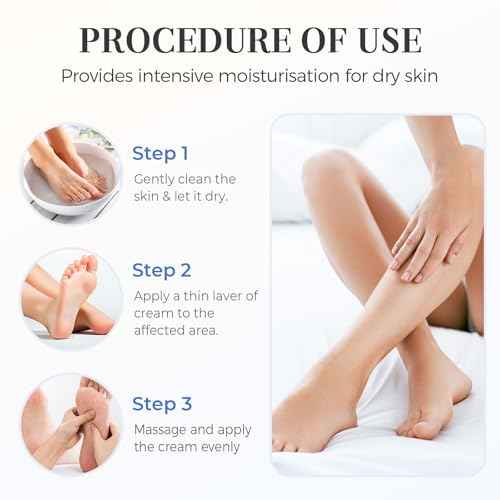 60% Urea Hydrating and Anti-Cracking Foot Cream, 2025 Upgraded Moisturising and Relieves Cracking and Dryness Foot Cream, Repairs and Hydrates Dry and Cracked Feet Hand (1)