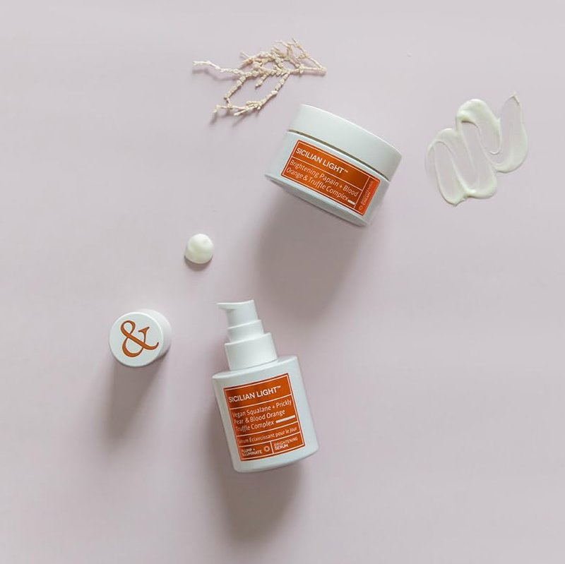 Sicilian Light Day Dreamer Serum & Cream Duo | Retinoid, Vitamin C & Truffle Complex