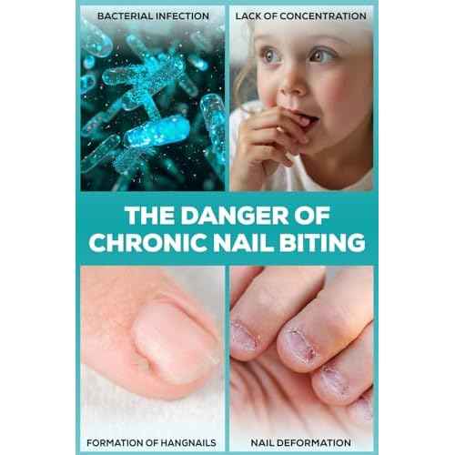 NIXXIT Nail Biting Prevention for Kids - Thumb Sucking Deterrent for Kids, Toddlers, Children - No Bite Nail Polish Pen - Bitter Taste - Safe & Effective Solution for Age 3+