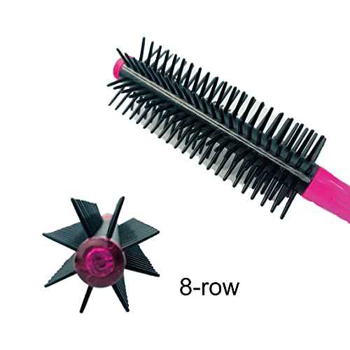 Anti Static Hairbrush [ Made in Japan ] Hair Brush for Styling, Detangling, and Blow-Drying [ Anti Static Hair Products ] (Round Brush)