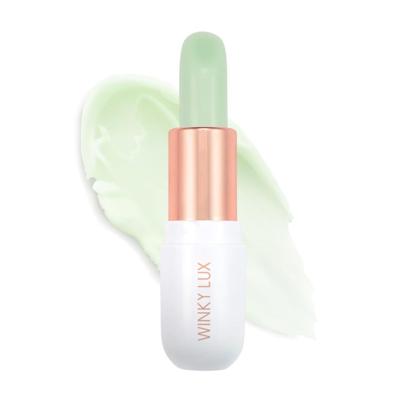 Winky Lux Matcha Lip Balm, Ultra-Moisturizing Clear Lip Treatment with Green Tea Extract, Caffeine, Avocado & Coconut Oils and Vitamin E, Clean Beauty, Cruelty-Free, Vegan, Vanilla–Green Tea Scent