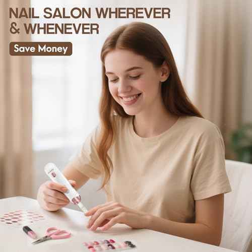 Eletorot Electric Nail File Set for Seniors, 8 in 1 Toenail Grinder Kit for Thick Nails, Professional Manicure and Pedicure Kit, Cordless Pedicure Tools for feet, 5 Speeds Nail Drill Machine