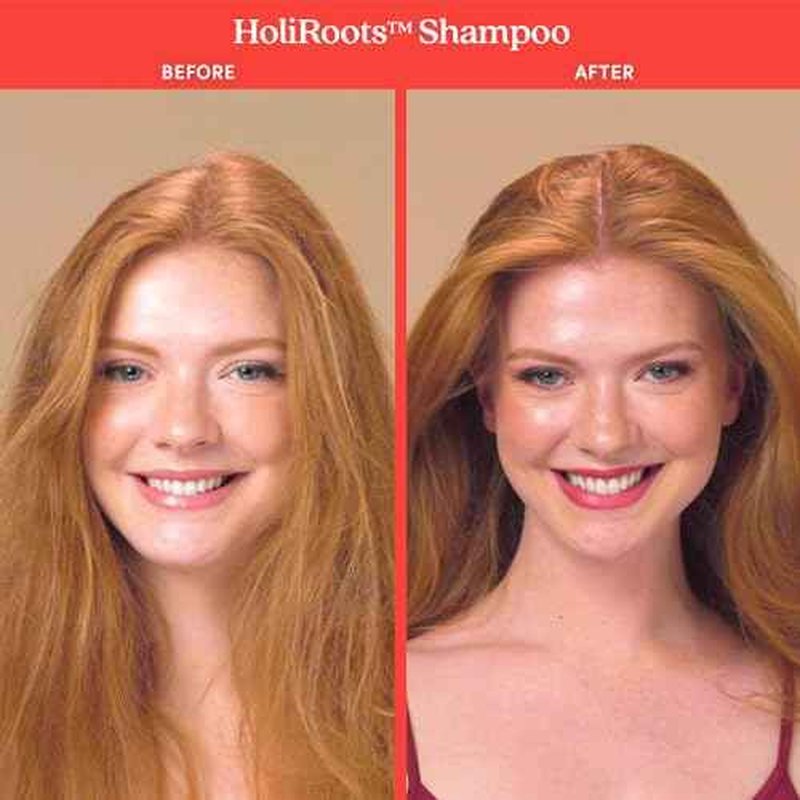 Fable & Mane Good Karma Hair Gift Set, for Stronger, Healthier Hair. Travel-sized Minis of HoliRoots Hair Oil, Hydrating Shampoo, Conditioner and Hair Mask