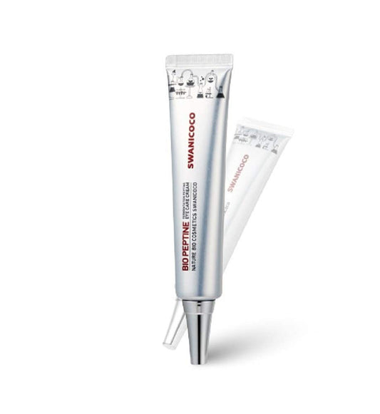 Swanicoco Eye Cream Tube Type 45ml, BIO PEPTINE, Natural Bio Cosmetic, Elasticity, Wrinkle Improvement