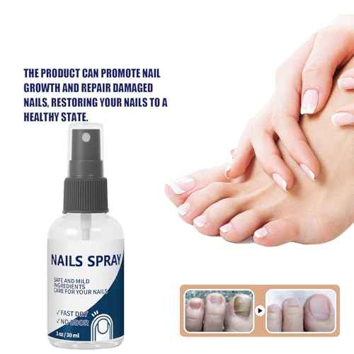 Nails Spray, for Nails Care Moisturizer, Keeps Feet Fresh & Dry All Day ? Men & Women 2oz / 60ml