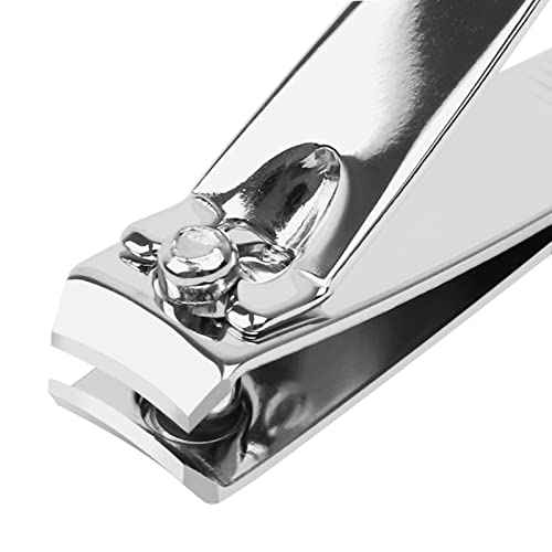 50 Pack Stainless Steel Nail Clippers Bulk, Bulk Nail Clippers for Homeless Individually Wrapped, for Homeless,Shelter, Air Bnb, Hotel (50 PCS)