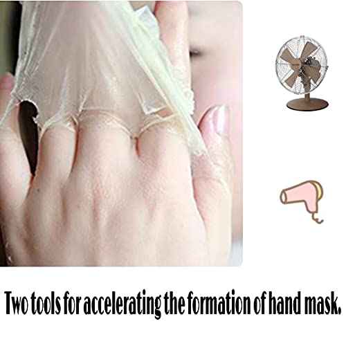 Hand Mask Milk Honey Peel Off Hand Wax Moisturizing Hydrating Nourishing Exfoliating Hand Film Hands Care paraffin110g