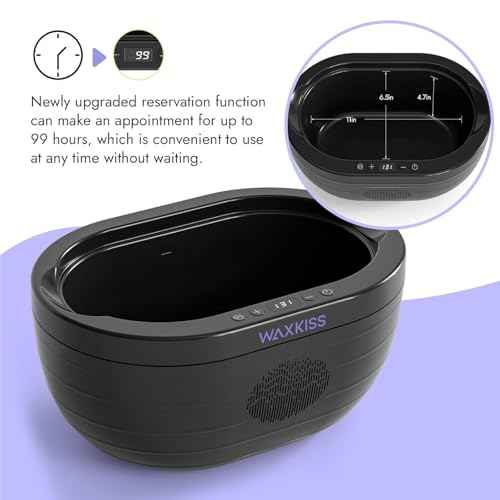 Paraffin Wax Machine for Hand and Feet,Hand Wax Paraffin Machine with Paraffin Wax Refills, Safety Material 3L Paraffin Baths Machine Kit Moisturizing and Hydration