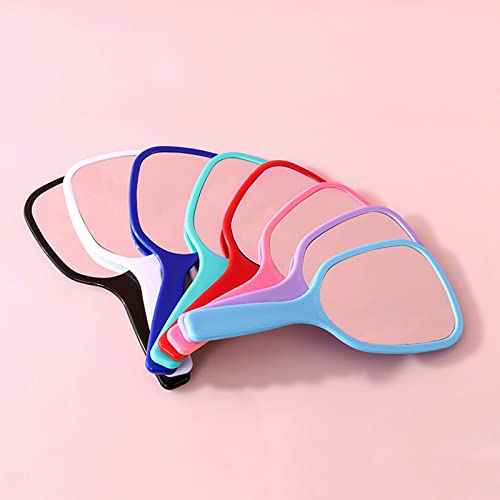 ZOOFOX 24 Pieces Hand Mirror, Small Handheld Mirror with Handle, Compact Makeup Mirror for Travel, Camping, Daily Use