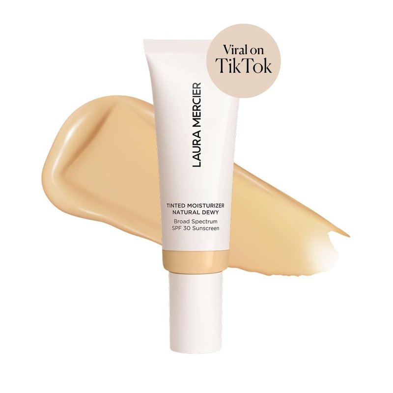 Laura Mercier Tinted Moisturizer & Translucent Setting Powder Bundle - SPF 30, Hydrating, Talc-Free