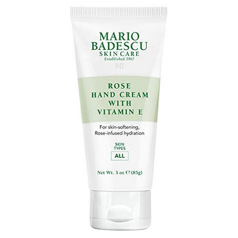 Mario Badescu Rose Hand Cream - Non-Greasy, Fast-Absorbing Moisturizer for Dry Hands | 3 Oz