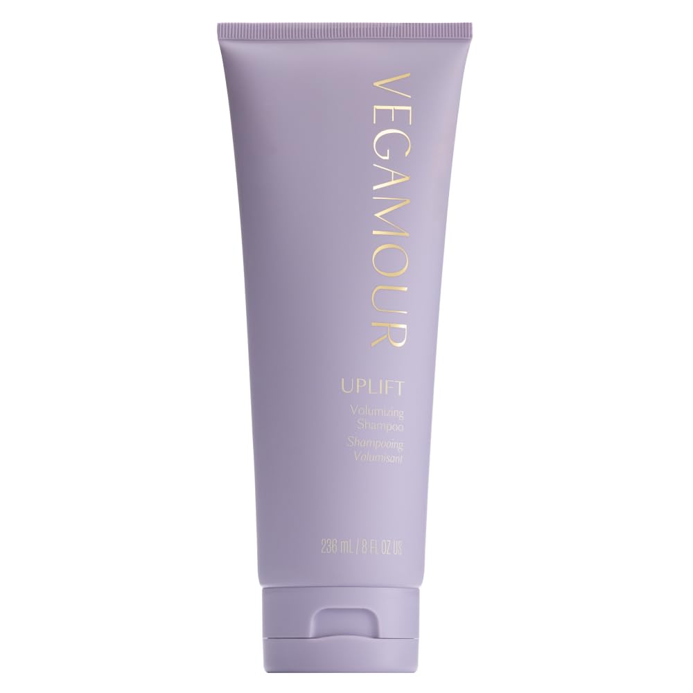 VEGAMOUR UPLIFT Volumizing Shampoo For fine, flat & thinning hair, Provides Volume & Resists Humidity, Non Sticky Formula, Bouncy Soft Hair