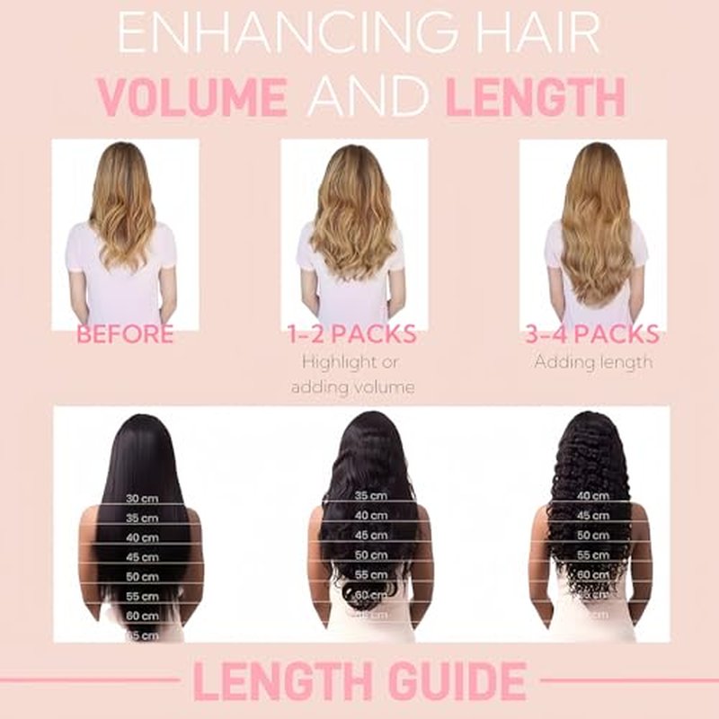 Tape in Hair Extensions Real Human Hair Double Stitched Invisible Seamless 20pcs 50g (Dark Brown to Black, 22 inch)