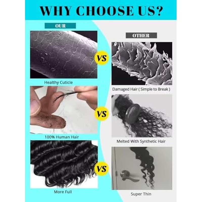 12A #30 Auburn Brown Human Braiding Hair for Boho Braids 3 Bundles 18 Inch 100g Deep Wave Braiding Hair for Bohemian Knotless Braids 100% Unprocessed Virgin Bulk Hair Extensions No Weft