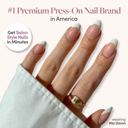 Glamnetic UV Gel Clear Top Coat | High-Gloss Finish | No-Wipe Formula | Works on Press-Ons & Polish | LED UV Curable | 0.33 fl. oz.