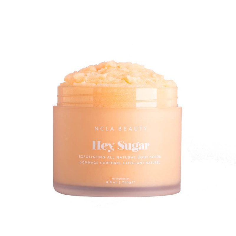 NCLA Hey, Sugar Body Scrub - Vegan Papaya Vanilla Exfoliating Scrub for Smooth Skin