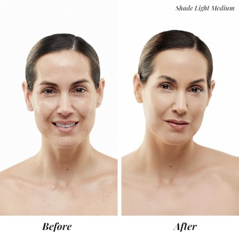 Magic Minerals AirBrush Foundation System by Jerome Alexander - Complete 5pc Spray Makeup Set with Foundation, Primer, and Setting/Finishing Spray - for Smooth, Radiant Skin (Light Medium)