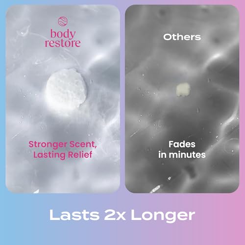 Body Restore Shower Steamers Aromatherapy 6 Pack - Boo Basket Stuffers for Women, Christmas Stocking Stuffers, Birthday Gifts, White Elephant, Relaxation, Self Care, Spa Shower Bombs - Bloom