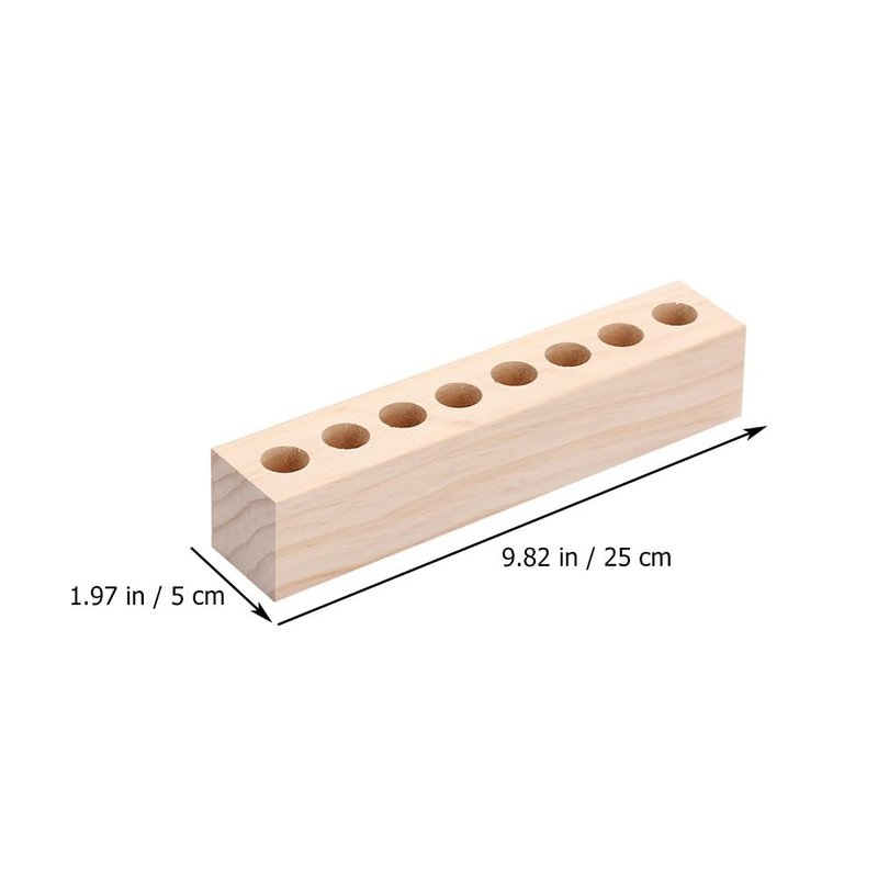 Zerodeko Desktop Cosmetics Rack Multi-Grid Lipstick Organizer and Eyebrow Pencil Storage Stand Compact Durable Makeup Display for Beauty Accessories