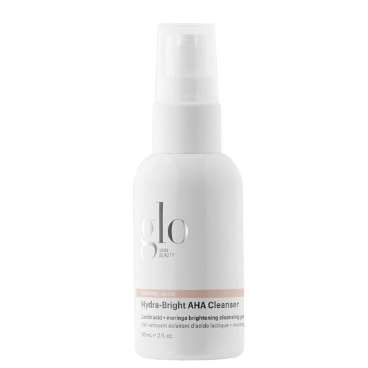 Glo Skin Beauty Hydra-Bright AHA Cleanser, 2 Oz – Hydrating Face Wash with Lactic Acid, Gentle Exfoliating Facial Cleanser for Dry, Oily & Sensitive Skin – Brightening Face Cleanser for Women & Men