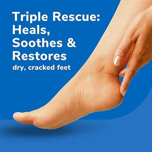 Dr. Scholl's Dry, Cracked Foot Repair Ultra-Hydrating Foot Cream Moisturizer, 3.5 oz, Skin Care Foot Lotion with 25% Urea for Dry Cracked Feet, Heals and Moisturizes for Healthy Feet