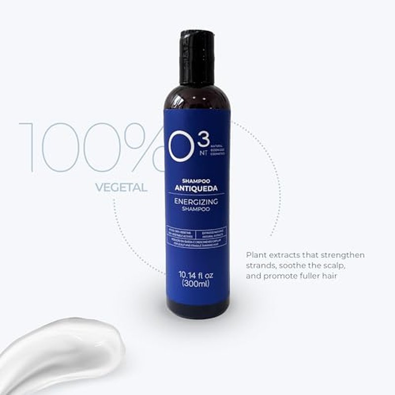 Energizing Shampoo - High-Performance Natural Treatment - Energizing Shampoo for Scalp and Fragile Thinning Hair - Shampoo 10.14 Fl Oz