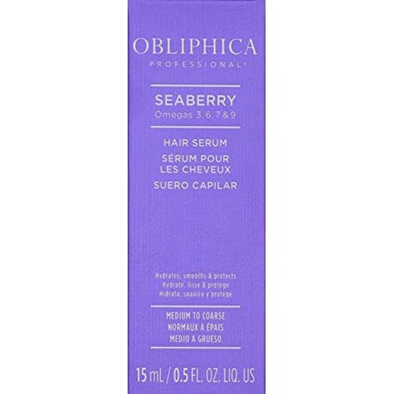 Obliphica Seaberry Medium To Coarse Travel Kit - Elevate Your Hair Care On the Go