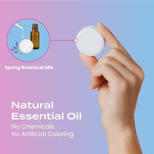 Body Restore Shower Steamers Aromatherapy 6 Pack - Boo Basket Stuffers for Women, Christmas Stocking Stuffers, Birthday Gifts, White Elephant, Relaxation, Self Care, Spa Shower Bombs - Bloom