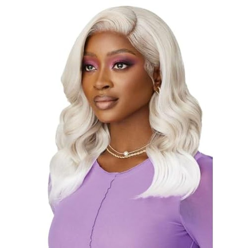 Outre Lace Front Wig - Perfect Hair Line 13X4 - Swoop Series - Swoop 4 (BUTTERSCOTCH BLONDE)
