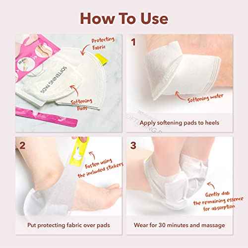 Purederm Instant Softening Heel mask (1 Pair) ? Heel mask Provides deep Hydration and Instant Softness