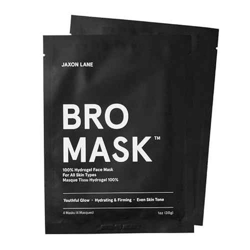 Mens Skin Care Kit 5 Piece Deluxe Facial Skincare Routine Gift Set, Anti Aging Korean Skin Care for Men: Enzyme Powder Face Wash, Moisturizer, SPF 50 Sunscreen, Bro Mask Sheet Masks, Under Eye Patches
