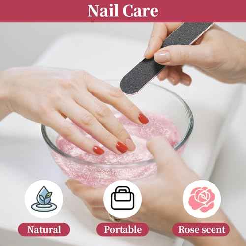 Manicure Spa Balls 8oz -Rose Soak Balls Moisturizing Tablets Cuticle Soften Bombas Efervescentes Para Pedicure Spa Nail Supplies Tools for Hand Soak Pedicure Soak Nail Care Nail Salon£¨80count£©