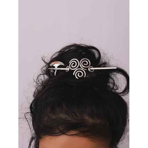 HAQUIL Vintage Gothic Axe Viking Hairpin, Punk Fancy Hairpin Accessories Styling Jewelry, Gifts for Women