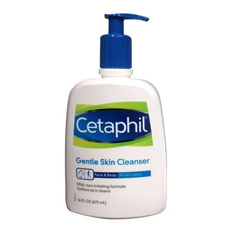 Cetaphil Gentle Cleanser - Hydrating Face Wash for All Skin Types | 16 Fl Oz (Pack of 2)