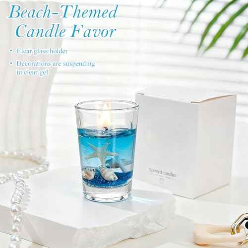 Ocean Themed Gifts for Women, Self Care Package Beach Spa Gifts for Women, Inspirational Thank You Relaxing Spa Bath Get Well Soon Basket for Her Sister Friends Mom Thinking of You Birthday Christmas